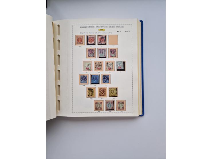 1840/2000, mostly used and some mint never hinged and unused collection with many typified stamps, incl. Mi. 1b (Cert. Louis 