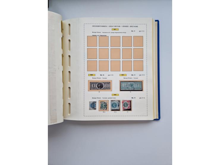 1840/2000, mostly used and some mint never hinged and unused collection with many typified stamps, incl. Mi. 1b (Cert. Louis 