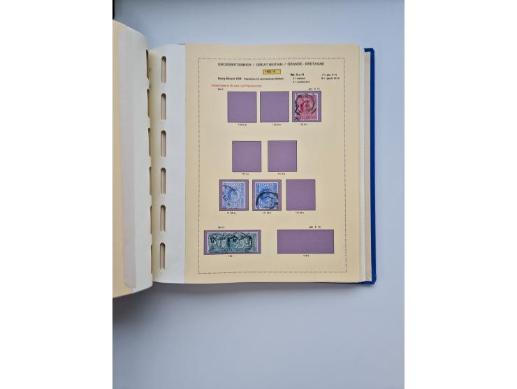 1840/2000, mostly used and some mint never hinged and unused collection with many typified stamps, incl. Mi. 1b (Cert. Louis 