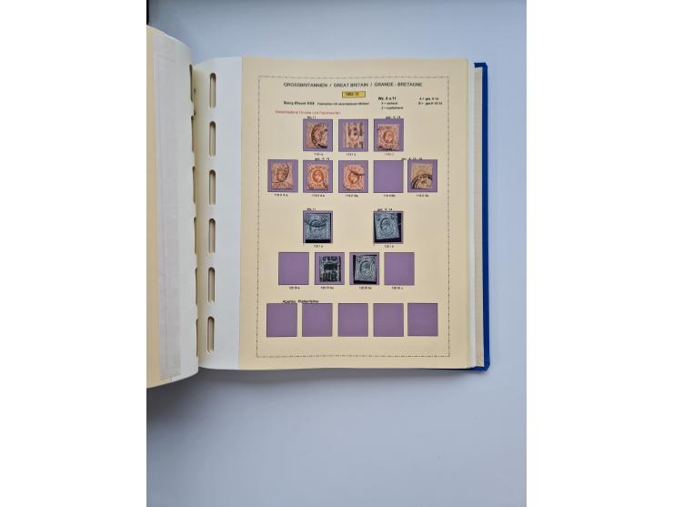 1840/2000, mostly used and some mint never hinged and unused collection with many typified stamps, incl. Mi. 1b (Cert. Louis 