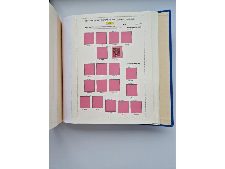 1840/2000, mostly used and some mint never hinged and unused collection with many typified stamps, incl. Mi. 1b (Cert. Louis 