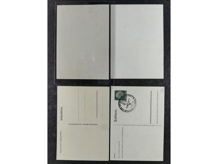 1936/46, reichhaltige Partie mit über 150 Propagandakarten sowie einigen Vignetten und kompletten Bildpostkarten-Sätzen mit v