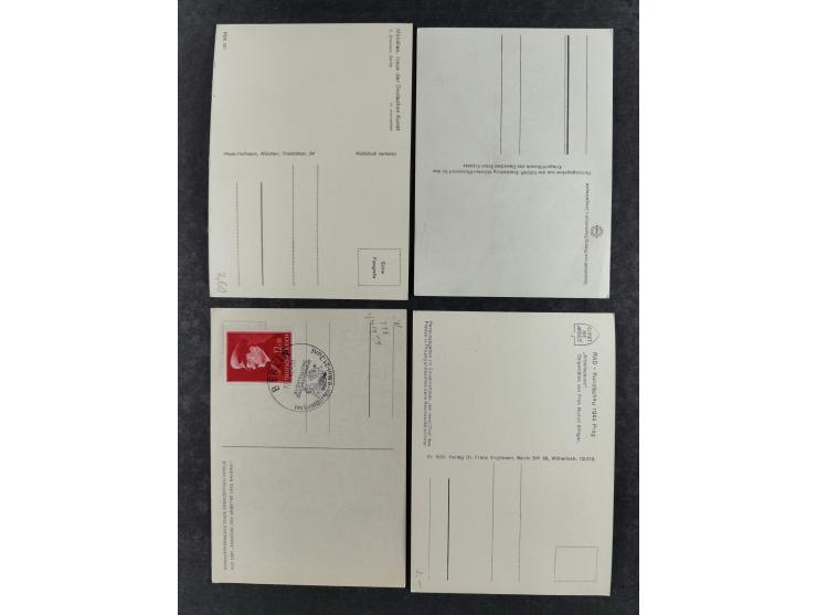 1936/46, reichhaltige Partie mit über 150 Propagandakarten sowie einigen Vignetten und kompletten Bildpostkarten-Sätzen mit v