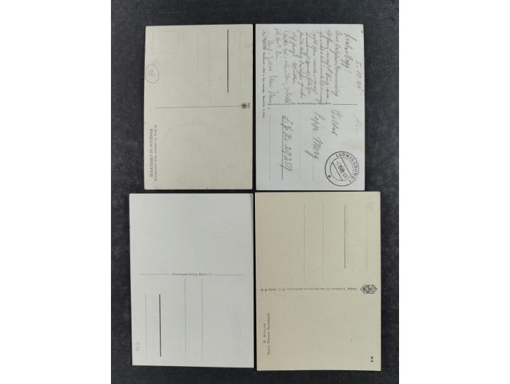 1936/46, reichhaltige Partie mit über 150 Propagandakarten sowie einigen Vignetten und kompletten Bildpostkarten-Sätzen mit v