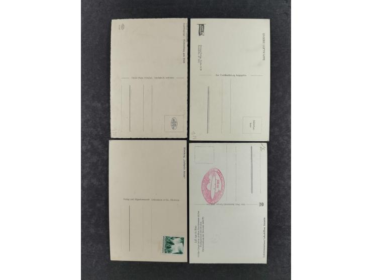 1936/46, reichhaltige Partie mit über 150 Propagandakarten sowie einigen Vignetten und kompletten Bildpostkarten-Sätzen mit v