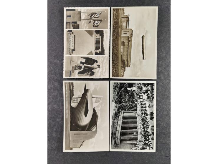 1936/46, reichhaltige Partie mit über 150 Propagandakarten sowie einigen Vignetten und kompletten Bildpostkarten-Sätzen mit v