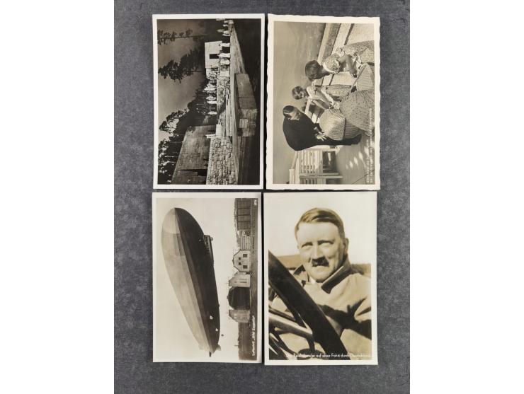 1936/46, reichhaltige Partie mit über 150 Propagandakarten sowie einigen Vignetten und kompletten Bildpostkarten-Sätzen mit v