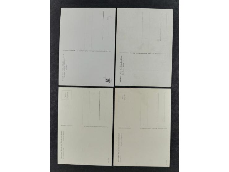 1936/46, reichhaltige Partie mit über 150 Propagandakarten sowie einigen Vignetten und kompletten Bildpostkarten-Sätzen mit v