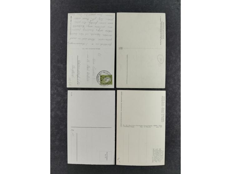 1936/46, reichhaltige Partie mit über 150 Propagandakarten sowie einigen Vignetten und kompletten Bildpostkarten-Sätzen mit v