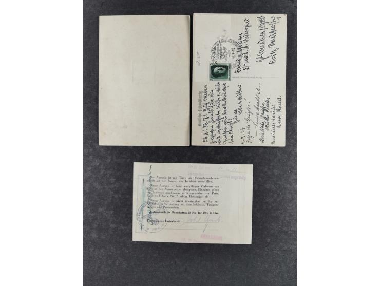 1936/46, reichhaltige Partie mit über 150 Propagandakarten sowie einigen Vignetten und kompletten Bildpostkarten-Sätzen mit v