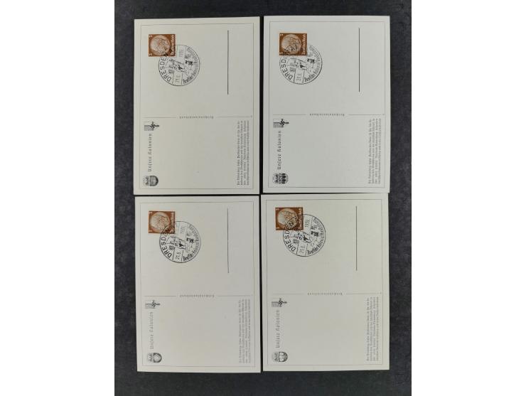 1936/46, reichhaltige Partie mit über 150 Propagandakarten sowie einigen Vignetten und kompletten Bildpostkarten-Sätzen mit v