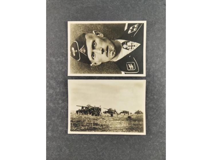 1936/46, reichhaltige Partie mit über 150 Propagandakarten sowie einigen Vignetten und kompletten Bildpostkarten-Sätzen mit v