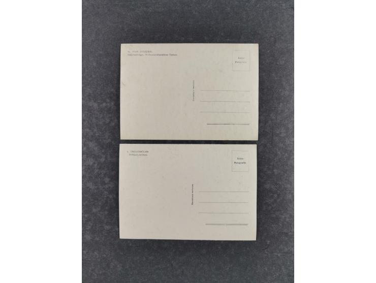 1936/46, reichhaltige Partie mit über 150 Propagandakarten sowie einigen Vignetten und kompletten Bildpostkarten-Sätzen mit v