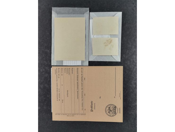 1936/46, reichhaltige Partie mit über 150 Propagandakarten sowie einigen Vignetten und kompletten Bildpostkarten-Sätzen mit v