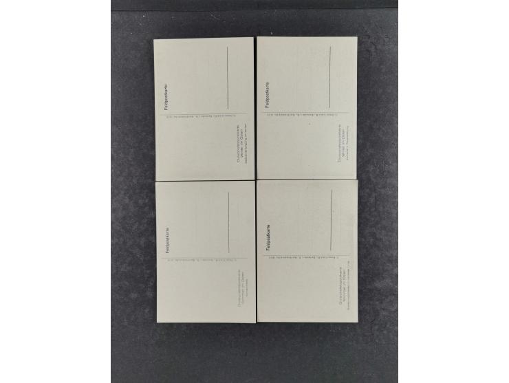 1936/46, reichhaltige Partie mit über 150 Propagandakarten sowie einigen Vignetten und kompletten Bildpostkarten-Sätzen mit v