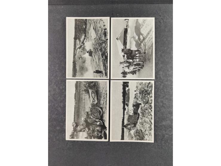 1936/46, reichhaltige Partie mit über 150 Propagandakarten sowie einigen Vignetten und kompletten Bildpostkarten-Sätzen mit v