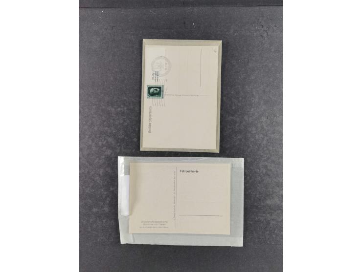 1936/46, reichhaltige Partie mit über 150 Propagandakarten sowie einigen Vignetten und kompletten Bildpostkarten-Sätzen mit v