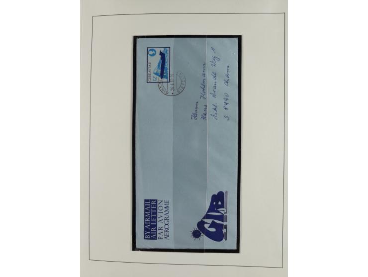 1850/1960, mostly unused and used collection from Michel No. 1 on cover front incl. Spanish colonies and some Portugal with p