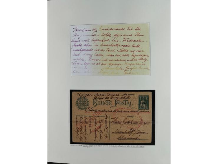 1850/1960, mostly unused and used collection from Michel No. 1 on cover front incl. Spanish colonies and some Portugal with p