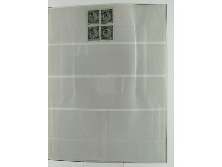 1923/46, in den Hauptnummern kpl. ungebrauchte/postfrische und zusätzlich gestempelte Sammlung inkl. Dienstmarken (gestempelt