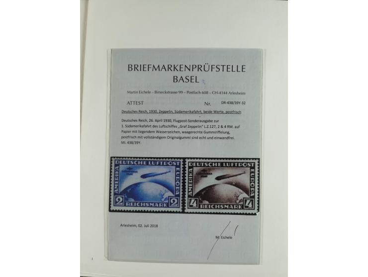 1923/46, in den Hauptnummern kpl. ungebrauchte/postfrische und zusätzlich gestempelte Sammlung inkl. Dienstmarken (gestempelt
