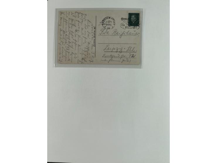 1923/46, in den Hauptnummern kpl. ungebrauchte/postfrische und zusätzlich gestempelte Sammlung inkl. Dienstmarken (gestempelt
