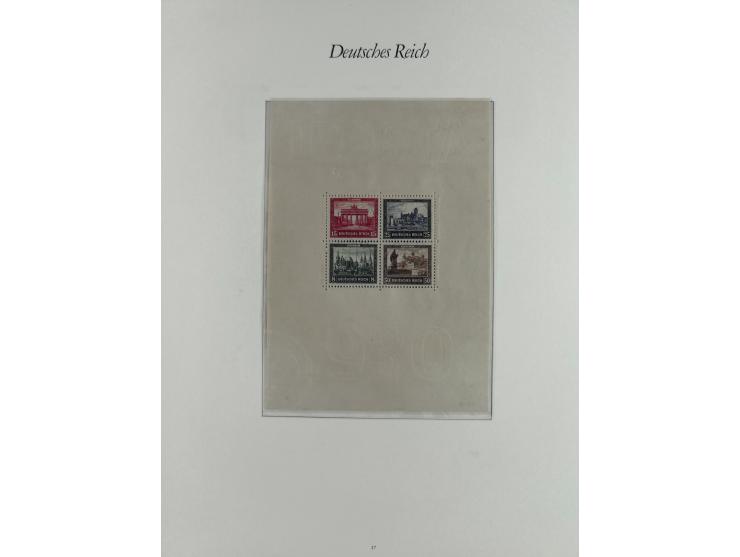 1923/46, in den Hauptnummern kpl. ungebrauchte/postfrische und zusätzlich gestempelte Sammlung inkl. Dienstmarken (gestempelt