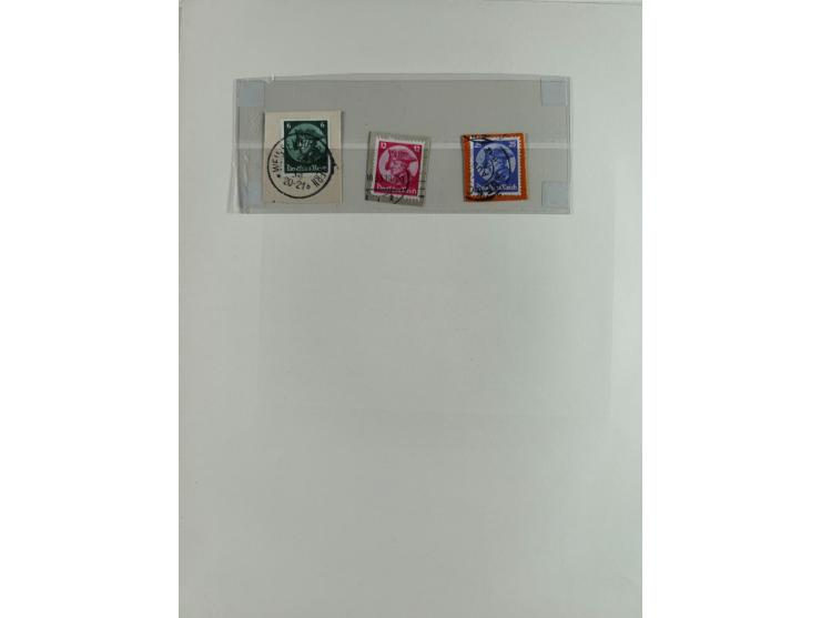 1923/46, in den Hauptnummern kpl. ungebrauchte/postfrische und zusätzlich gestempelte Sammlung inkl. Dienstmarken (gestempelt