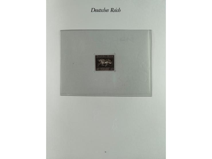 1923/46, in den Hauptnummern kpl. ungebrauchte/postfrische und zusätzlich gestempelte Sammlung inkl. Dienstmarken (gestempelt