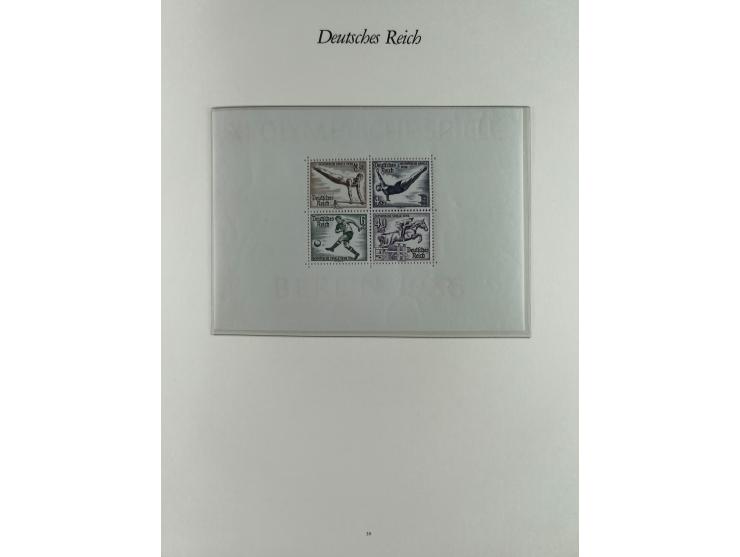 1923/46, in den Hauptnummern kpl. ungebrauchte/postfrische und zusätzlich gestempelte Sammlung inkl. Dienstmarken (gestempelt