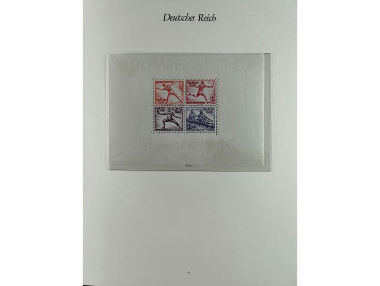 1923/46, in den Hauptnummern kpl. ungebrauchte/postfrische und zusätzlich gestempelte Sammlung inkl. Dienstmarken (gestempelt