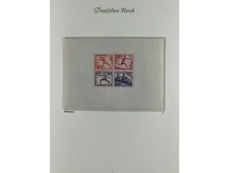 1923/46, in den Hauptnummern kpl. ungebrauchte/postfrische und zusätzlich gestempelte Sammlung inkl. Dienstmarken (gestempelt