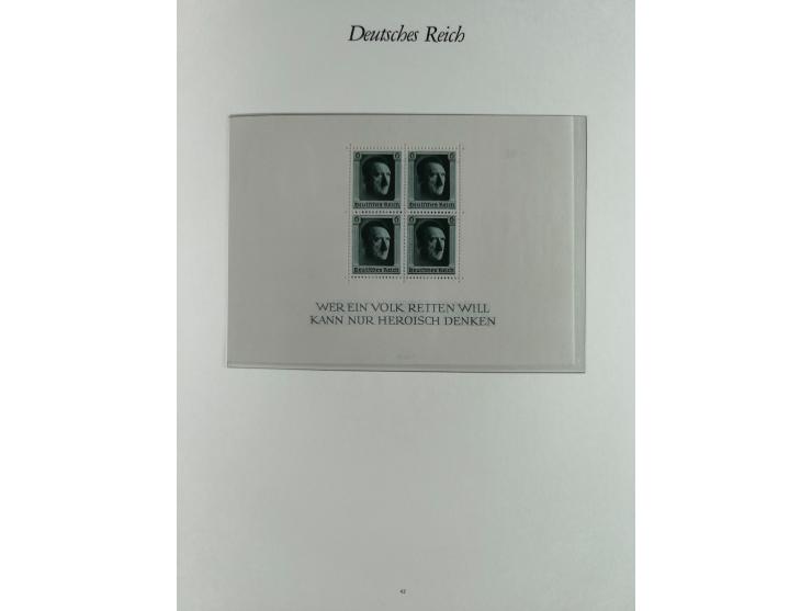 1923/46, in den Hauptnummern kpl. ungebrauchte/postfrische und zusätzlich gestempelte Sammlung inkl. Dienstmarken (gestempelt