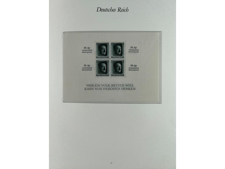 1923/46, in den Hauptnummern kpl. ungebrauchte/postfrische und zusätzlich gestempelte Sammlung inkl. Dienstmarken (gestempelt