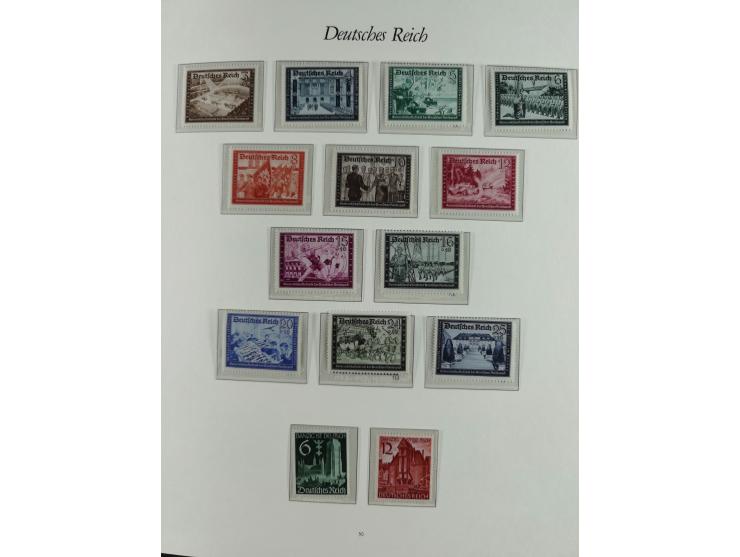 1923/46, in den Hauptnummern kpl. ungebrauchte/postfrische und zusätzlich gestempelte Sammlung inkl. Dienstmarken (gestempelt