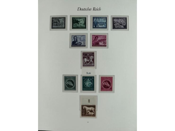 1923/46, in den Hauptnummern kpl. ungebrauchte/postfrische und zusätzlich gestempelte Sammlung inkl. Dienstmarken (gestempelt