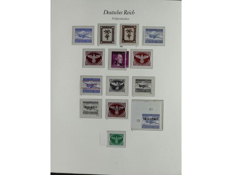 1923/46, in den Hauptnummern kpl. ungebrauchte/postfrische und zusätzlich gestempelte Sammlung inkl. Dienstmarken (gestempelt