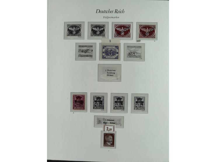1923/46, in den Hauptnummern kpl. ungebrauchte/postfrische und zusätzlich gestempelte Sammlung inkl. Dienstmarken (gestempelt