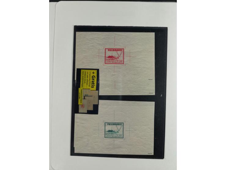 1923/46, in den Hauptnummern kpl. ungebrauchte/postfrische und zusätzlich gestempelte Sammlung inkl. Dienstmarken (gestempelt