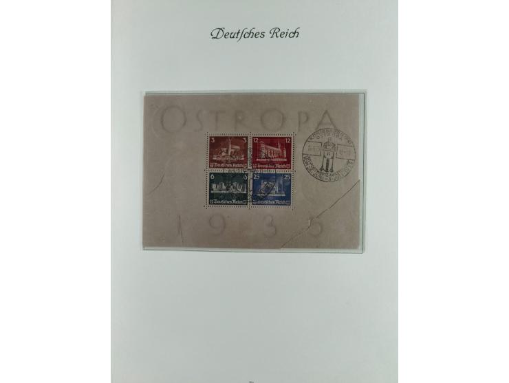 1923/46, in den Hauptnummern kpl. ungebrauchte/postfrische und zusätzlich gestempelte Sammlung inkl. Dienstmarken (gestempelt