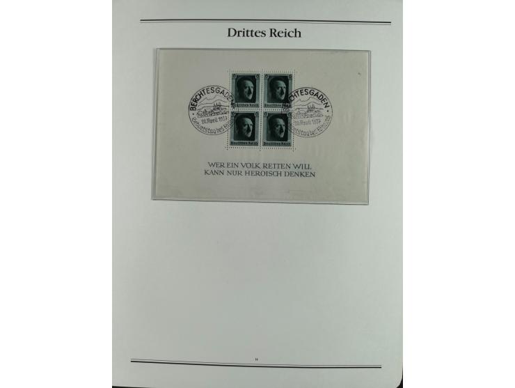 1923/46, in den Hauptnummern kpl. ungebrauchte/postfrische und zusätzlich gestempelte Sammlung inkl. Dienstmarken (gestempelt