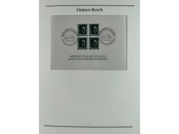 1923/46, in den Hauptnummern kpl. ungebrauchte/postfrische und zusätzlich gestempelte Sammlung inkl. Dienstmarken (gestempelt