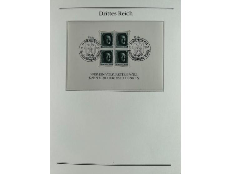 1923/46, in den Hauptnummern kpl. ungebrauchte/postfrische und zusätzlich gestempelte Sammlung inkl. Dienstmarken (gestempelt