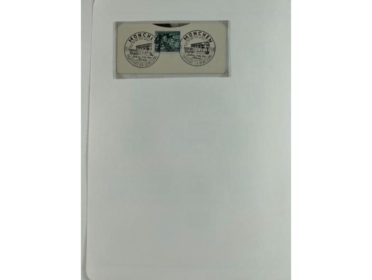 1923/46, in den Hauptnummern kpl. ungebrauchte/postfrische und zusätzlich gestempelte Sammlung inkl. Dienstmarken (gestempelt