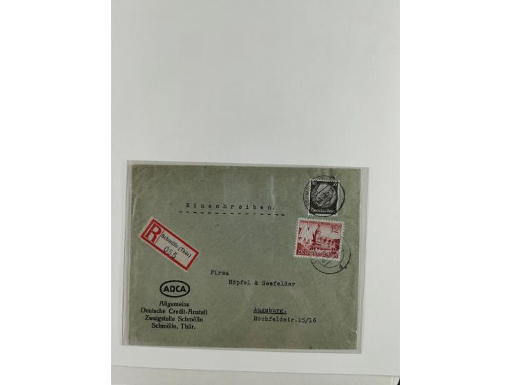 1923/46, in den Hauptnummern kpl. ungebrauchte/postfrische und zusätzlich gestempelte Sammlung inkl. Dienstmarken (gestempelt