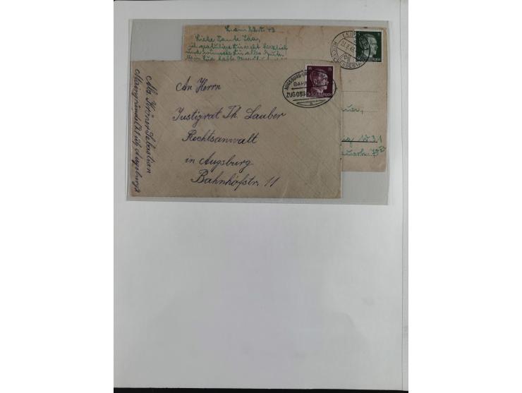1923/46, in den Hauptnummern kpl. ungebrauchte/postfrische und zusätzlich gestempelte Sammlung inkl. Dienstmarken (gestempelt