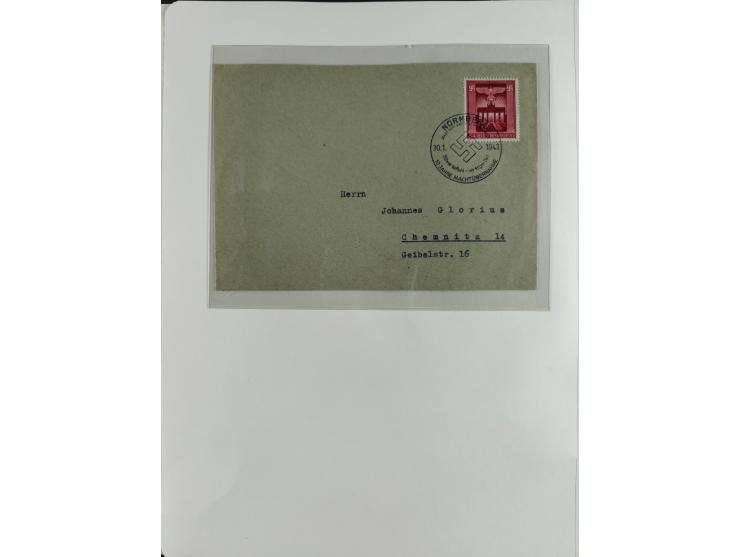 1923/46, in den Hauptnummern kpl. ungebrauchte/postfrische und zusätzlich gestempelte Sammlung inkl. Dienstmarken (gestempelt