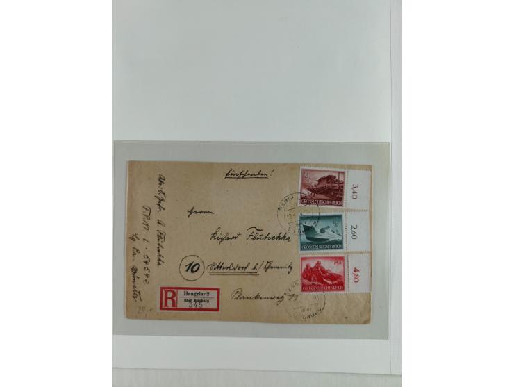 1923/46, in den Hauptnummern kpl. ungebrauchte/postfrische und zusätzlich gestempelte Sammlung inkl. Dienstmarken (gestempelt