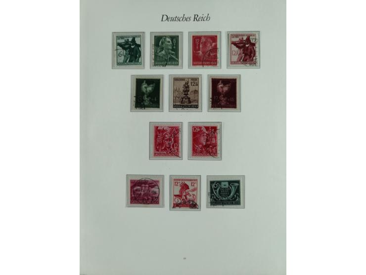 1923/46, in den Hauptnummern kpl. ungebrauchte/postfrische und zusätzlich gestempelte Sammlung inkl. Dienstmarken (gestempelt