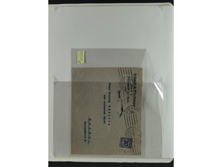 1923/46, in den Hauptnummern kpl. ungebrauchte/postfrische und zusätzlich gestempelte Sammlung inkl. Dienstmarken (gestempelt